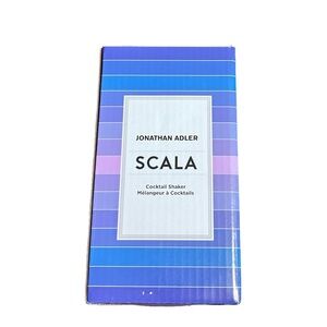 NWT Jonathan Adler Scala Cocktail Shaker